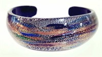 Artisan Made Art Glass Bracelet, Beautiful