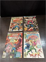 War of Worlds & Warriors Three Comic Book Lot