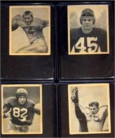 (4) 1948 Bowman NFL Cards