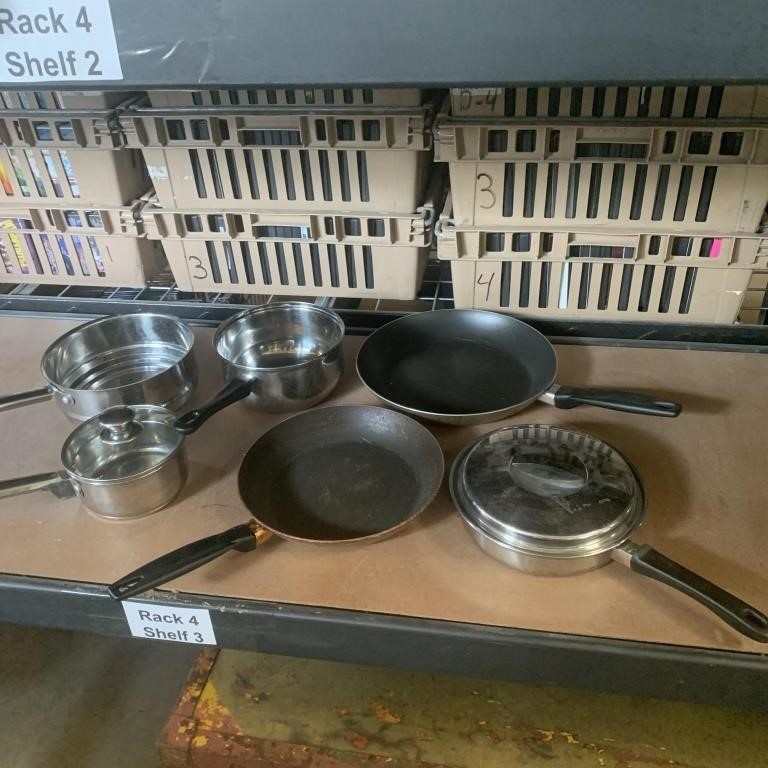 Assorted Pots & Skillets #4