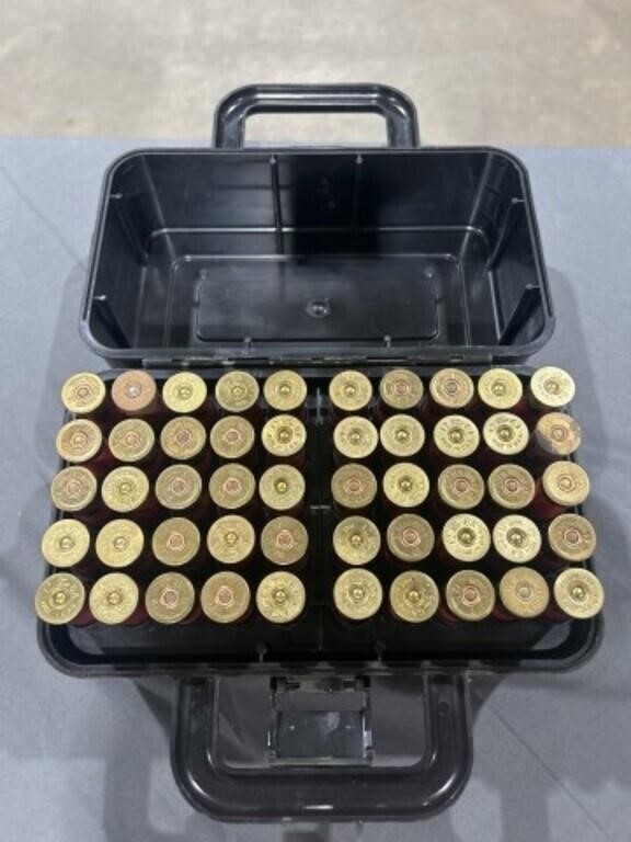 Case hard 100 shot huh ammo box 100 rounds of 12