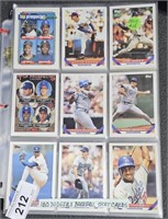 180 Giants Baseball Sport Cards