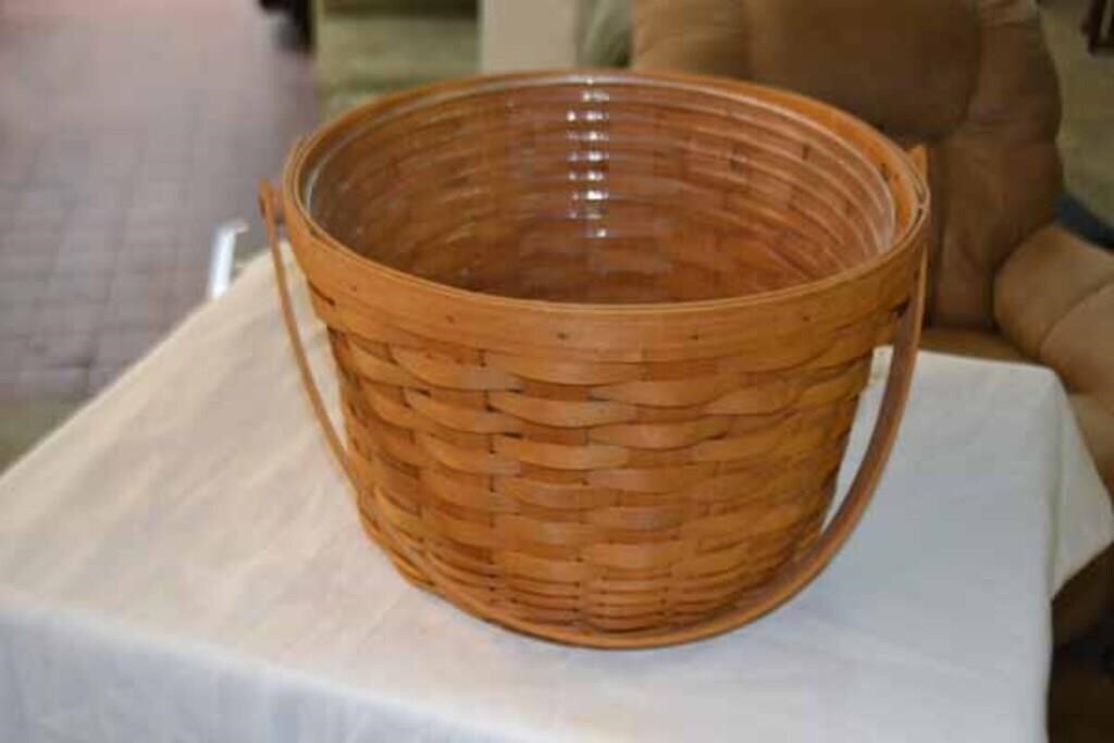 Longaberger Large Round Basket