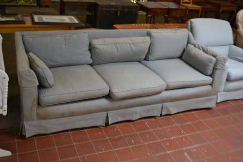 Light Blue Sofa