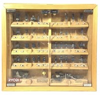 Ryobi Case With Assorted Router Bits