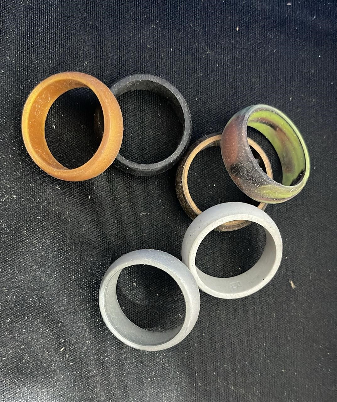 ThunderFit Stackable Silicone Rings SIZE 13