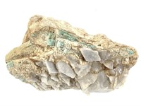 Cleavelandite & Amazonite Specimen 5" W