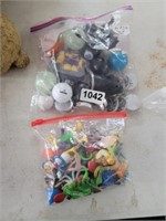 (2) BAGS OF TOYS