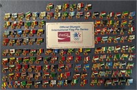 1984 Coca Cola Olympic Pin Set 150 Pins