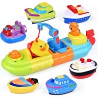 $25  Bath Toys Wind Up Boat