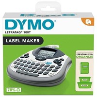 DYMO LetraTag 100T QWERTY Label Maker  Includes Bl