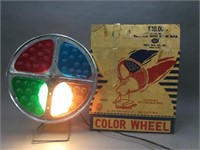 Electric Rotating Color Wheel