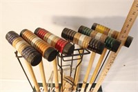 Vintage Croquet Set