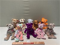 MOST WITH TAGS LOT BEANIE BABYS