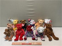 GREAT LOT OF TY BEANIE BABYS WITH TAGS