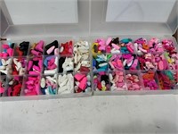 2 organizers Barbie shoes