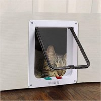 Pet Supply 4 Way Locking in & Out Cat Flap