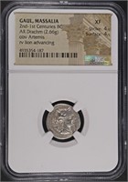 2ND-1ST CENTURIES BC GAUL, MASSALIA NGC XF