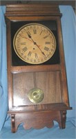 Great oak case regulator clock