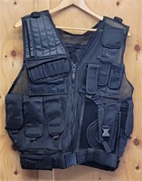Black Tactical Hunting Vest