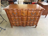 Nice French Provincial 9 Drawer Chest