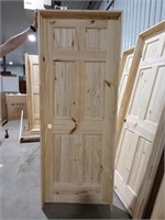 30" Interior Pine Door