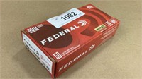 Federal, 9 mm ammunition 50 rounds