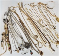 Women's Jewelry Lot Of Necklaces And More
