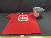 Stag Bucket & T-Shirt