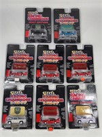 8) RACING CHAMPIONS DIECAST NEW IN PACKAGE