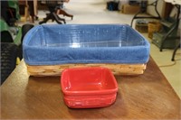 2006 Longaberger Letter Basket with Protector and