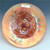 NW Marigold Grape & Cable Footed Plate