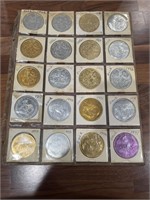 Mardi Gras Collectors Tokens