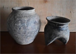 Old Stoneware Pots