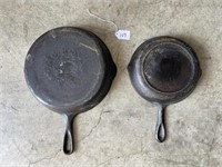 GRISWOLD SMALL EMBLEM & NO NAME SKILLET LOT