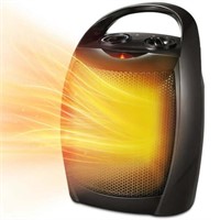 LHRIVER 1500W/750W Compact Space Heater with Therm
