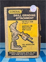 Drill grinding attachment
