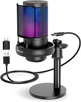 Bietrun USB Microphone for PC, Computer Gaming Mic