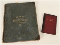 1872 Morgan County, Illinois Atlas & History Book