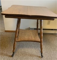 Claw and Ball Footed Lamp Table