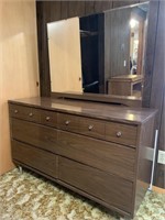 MCM Formica Dresser