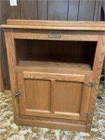 TV Stand with Swivel Top Icebox