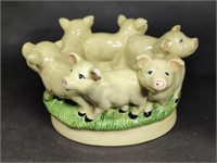 Vintage HAMMOND Ceramic "Pigs" Planter