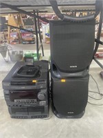 Aiwa stereo system