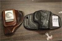 TWO HOLSTERS
