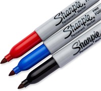 6 COUNT SHARPIE Permanent Markers, Fine Point
