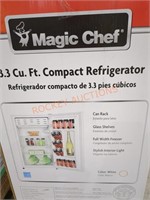 Magic Chef 3.3 Cu. Ft. Compact Refrigerator