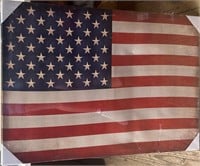 Canvas of American Flag