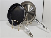 OXO & MEYER FRYING PANS - SLIGHTLY USED