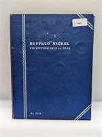 Partial 1913-1938 Buffalo Nickel Book